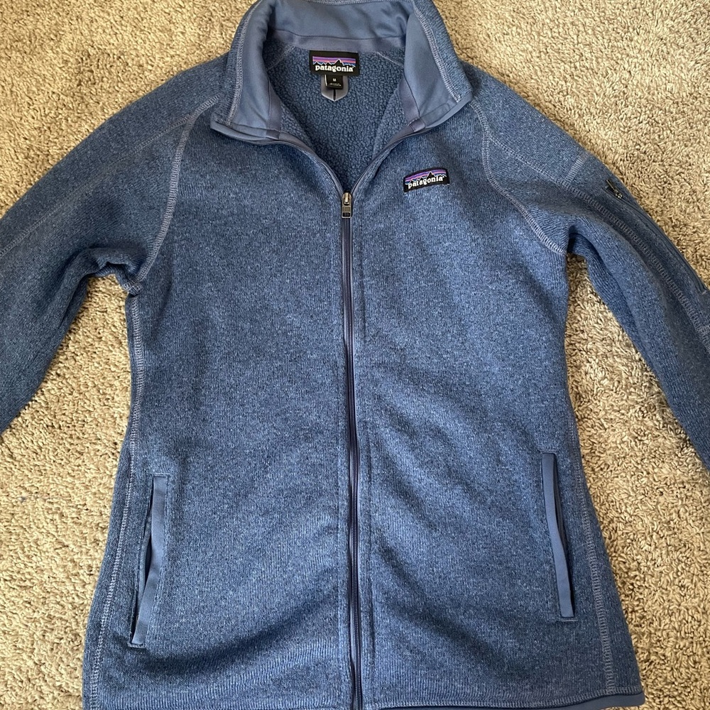 Patagonia Blue Better Sweater Jacket